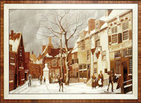 winter in town